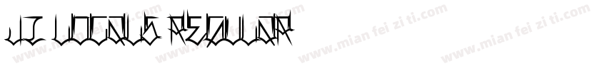 JI Locals Regular字体转换